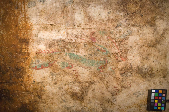 Azure Dragon on the East Wall