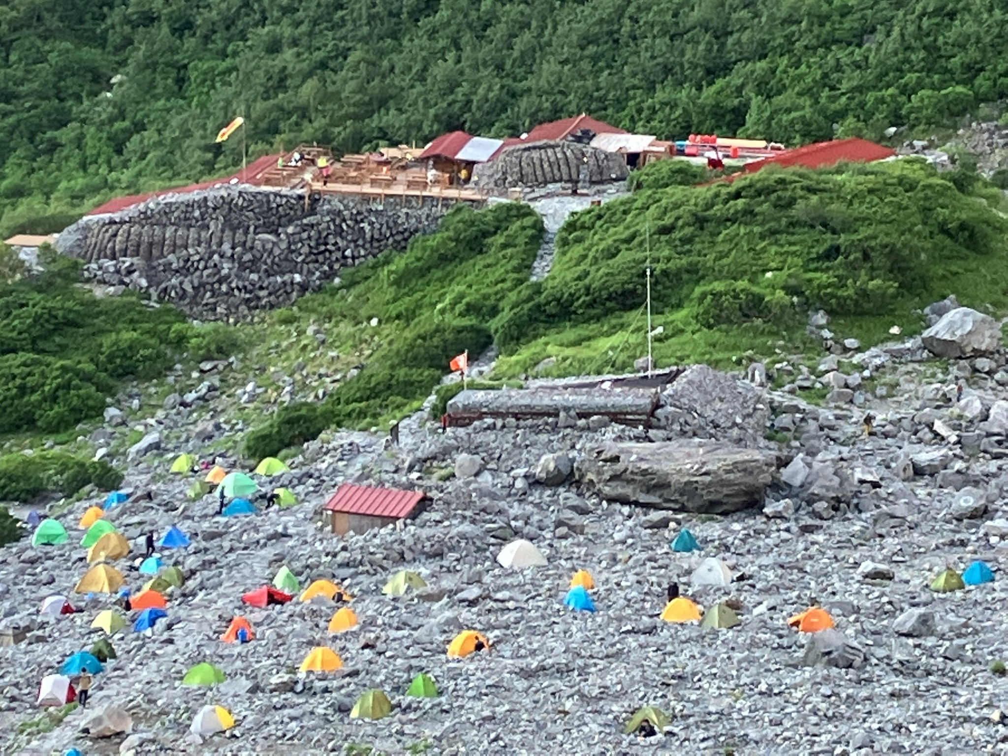 03_北穂方面から