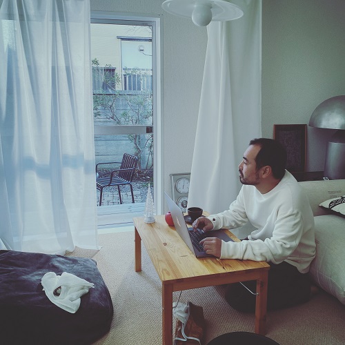 『冬物語』東京撮影風景　©︎東京シネマトグラフ研究会