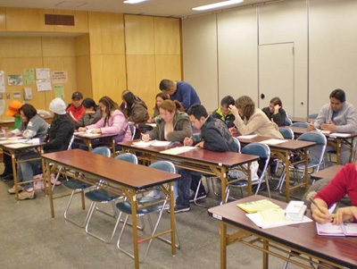 写真:日本語教室の様子 その2