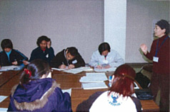 写真:平成20年3月26日 3クラス1の授業風景