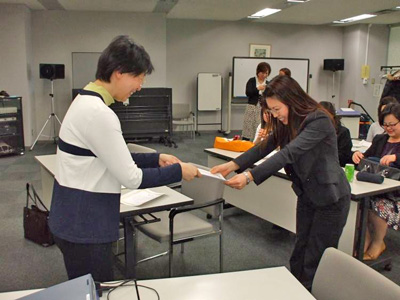 写真:模擬授業の様子 その3