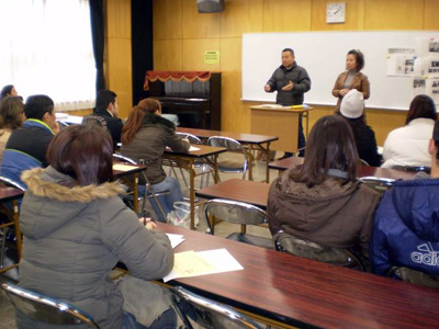 写真:研修の様子 その1