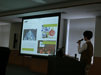 事業実施団体による活動発表の様子(S-AIR) 事業実施団体による活動発表の様子(S-AIR)