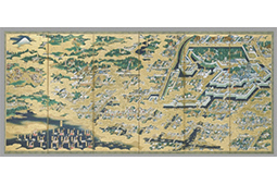 江戸図屏風 江戸図屏風